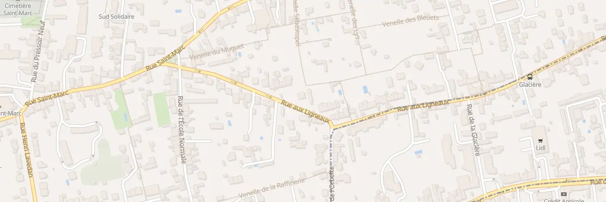 Plan du 17T Rue aux Ligneaux à Orléans