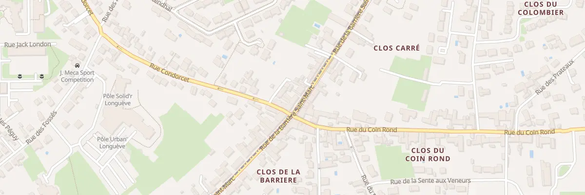 Plan du 129 Rue de la Barrière Saint-Marc à Fleury-les-Aubrais