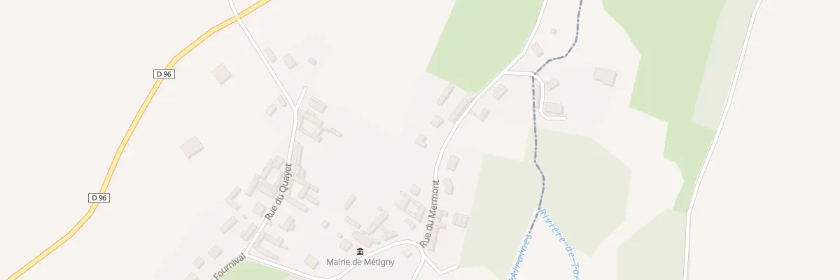 Plan du 8 Rue du Mermont à Métigny