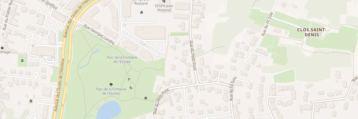 Plan du 109 Rue du Petit Pont à Orléans