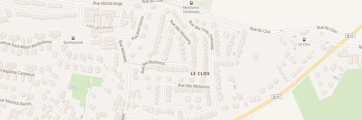 Plan du 19 Rue des Moissons à Plaisir