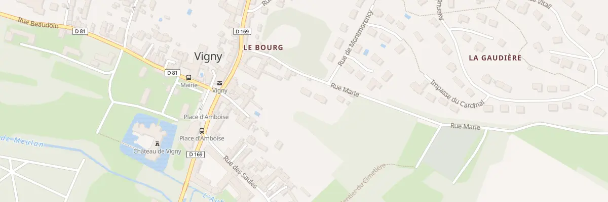 Plan du 12 Rue Marie à Vigny