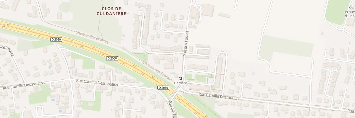 Plan du 197 Rue des Fossés à Fleury-les-Aubrais