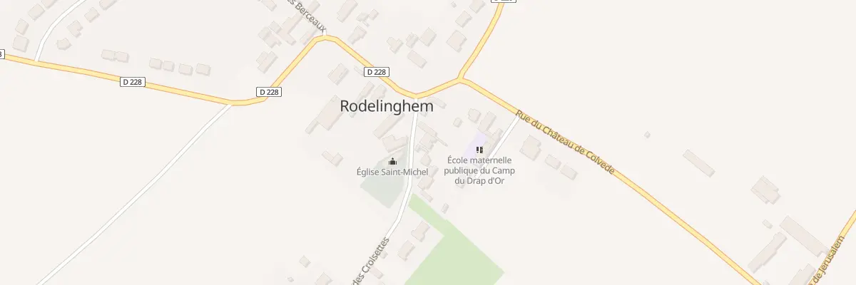 Plan du 37 Rue des Croisettes à Rodelinghem