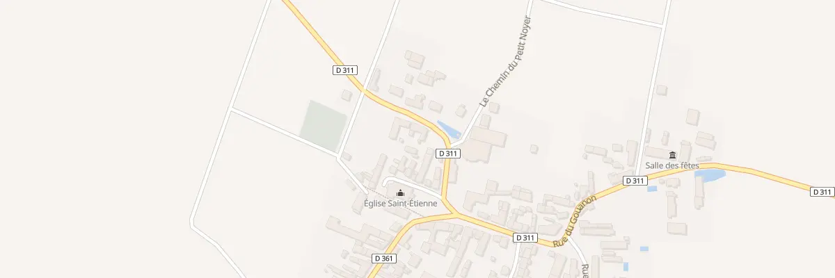 Plan du 5058 Le Bourg à Tivernon