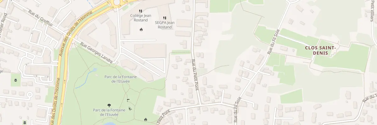 Plan du 117 Rue du Petit Pont à Orléans
