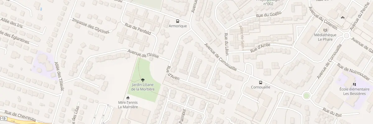 Plan du 11 Sq du Loch à Maurepas