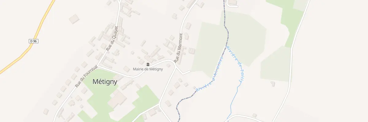 Plan du 5010 Le Village à Métigny