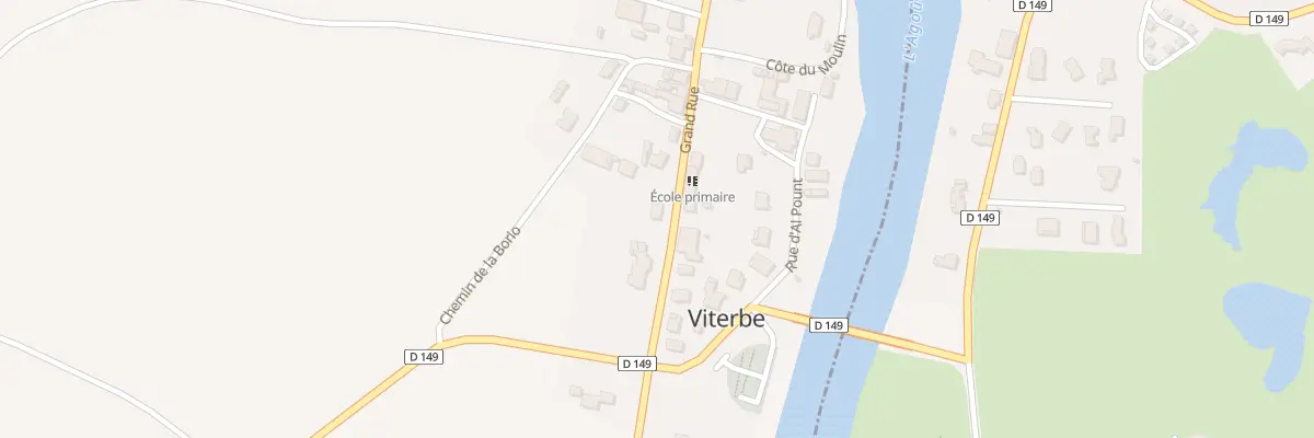 Plan du 4 Rue Grand Rue à Viterbe