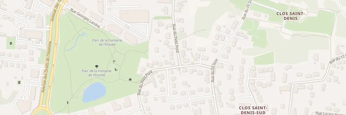 Plan du 105T Rue du Petit Pont à Orléans