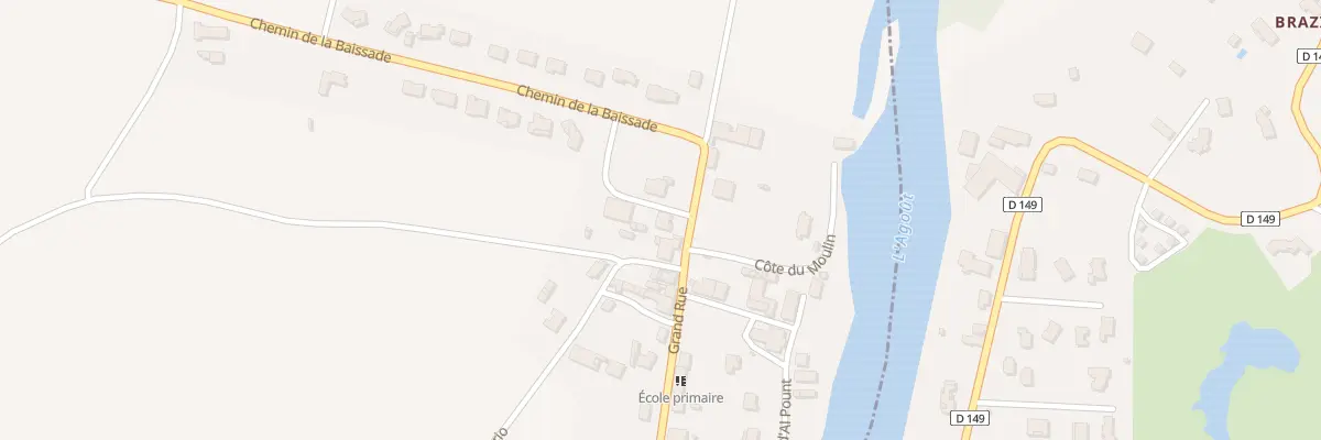 Plan du 18 Rue Grand Rue à Viterbe