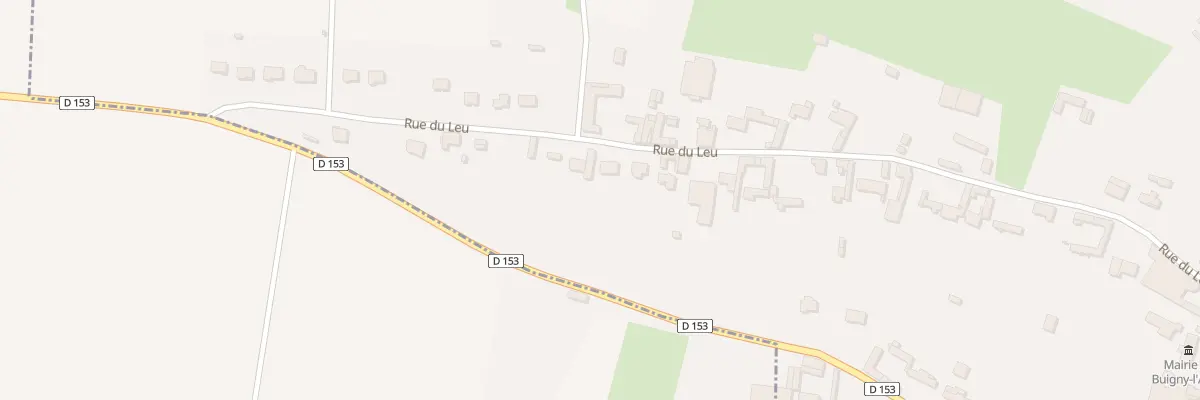 Plan du 25 Rue du Leu à Buigny-l’Abbé