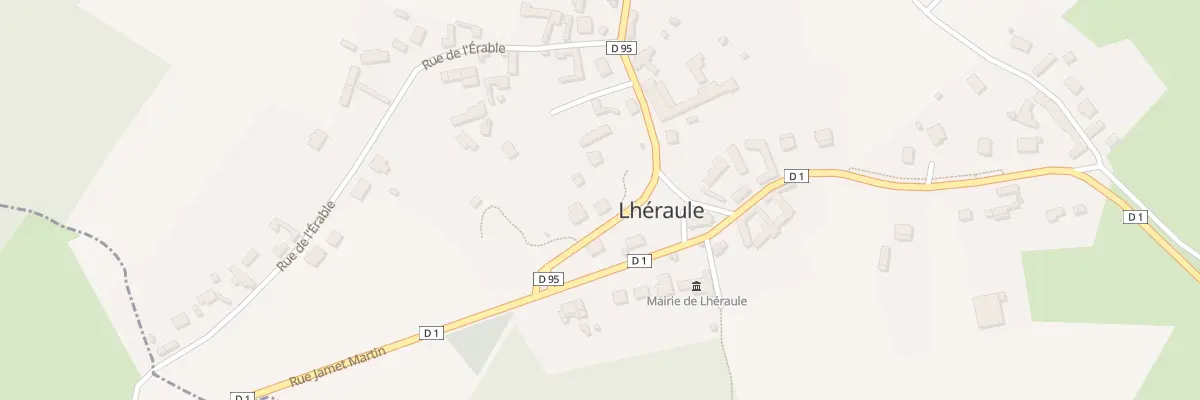 Plan du 15 Rue des Potiers à Lhéraule