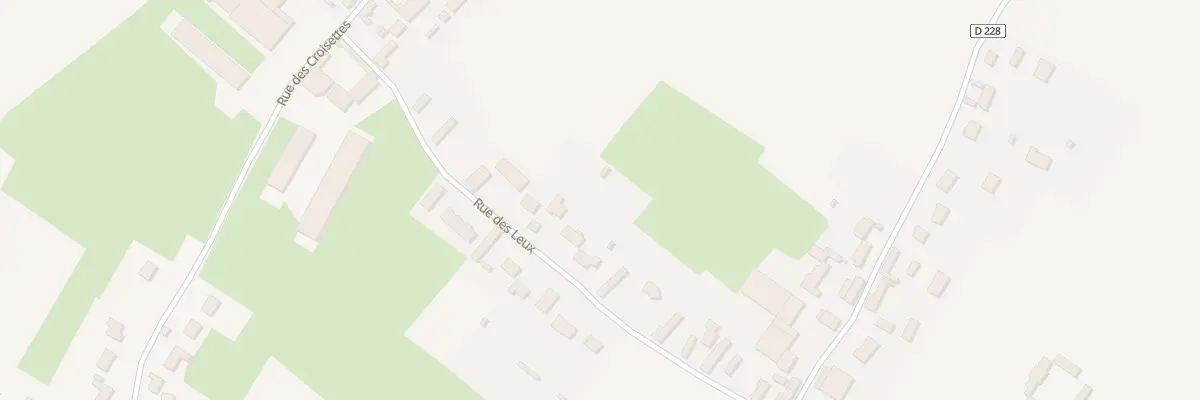 Plan du 245 Rue des Leux à Rodelinghem