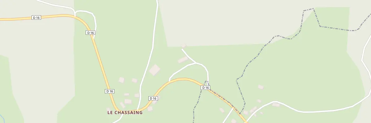 Plan du 15 Le Chassaing à Grandsaigne