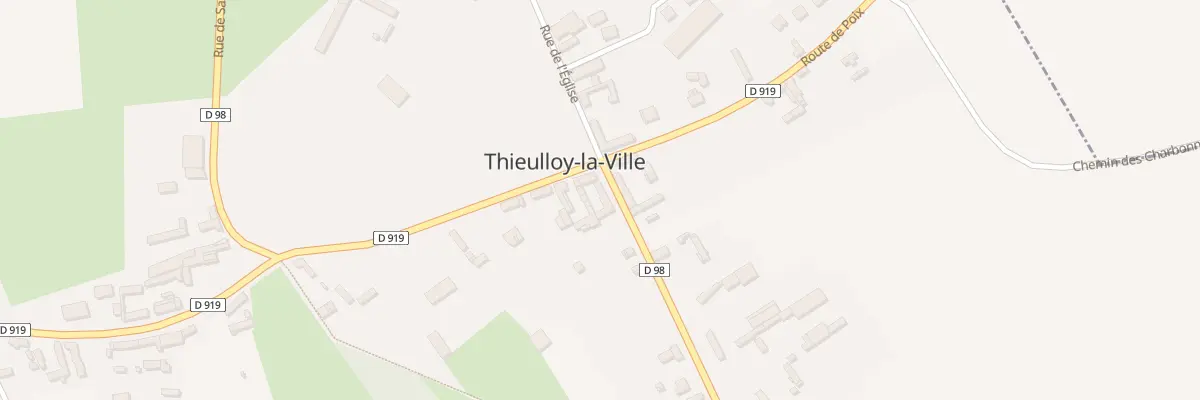 Plan du 4 Rue d’Equennes à Thieulloy-la-Ville