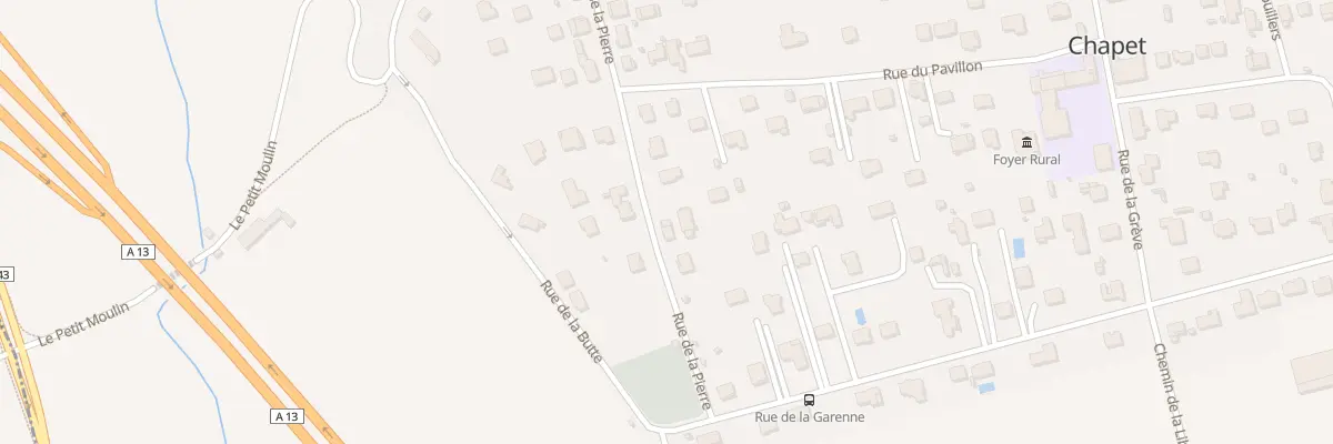 Plan du 16 Rue de la Pierre à Chapet