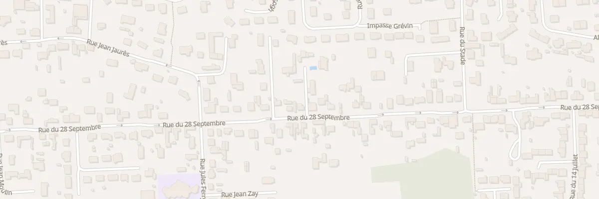 Plan du 1780 Rue du 28 Septembre à Marck