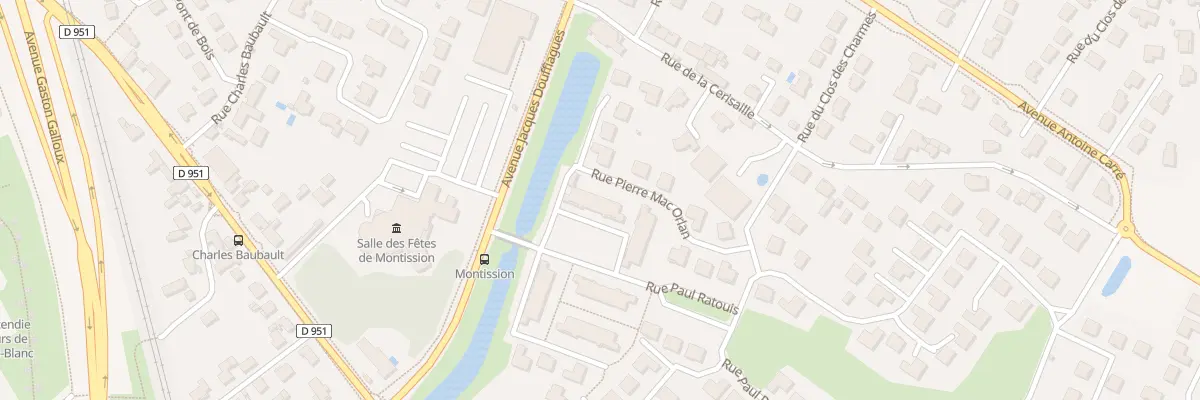 Plan du 3 Pl André Malraux à Saint-Jean-le-Blanc