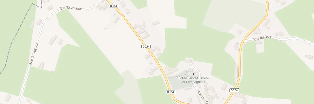 Plan du 12 Rte de Selles à Lottinghen