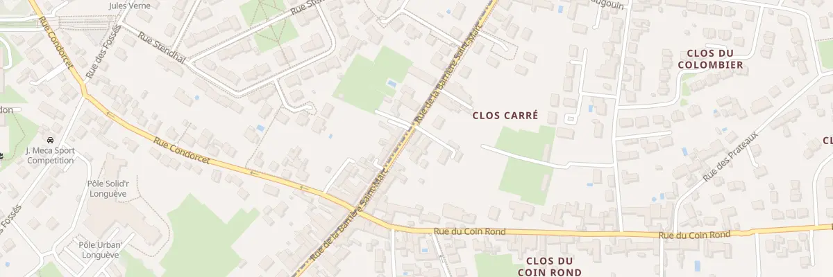 Plan du 128A Rue La Barriere St Marc à Orléans