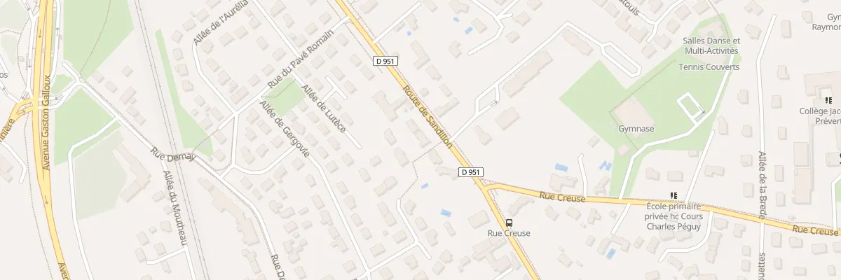 Plan du 68 Rte de Sandillon à Saint-Jean-le-Blanc
