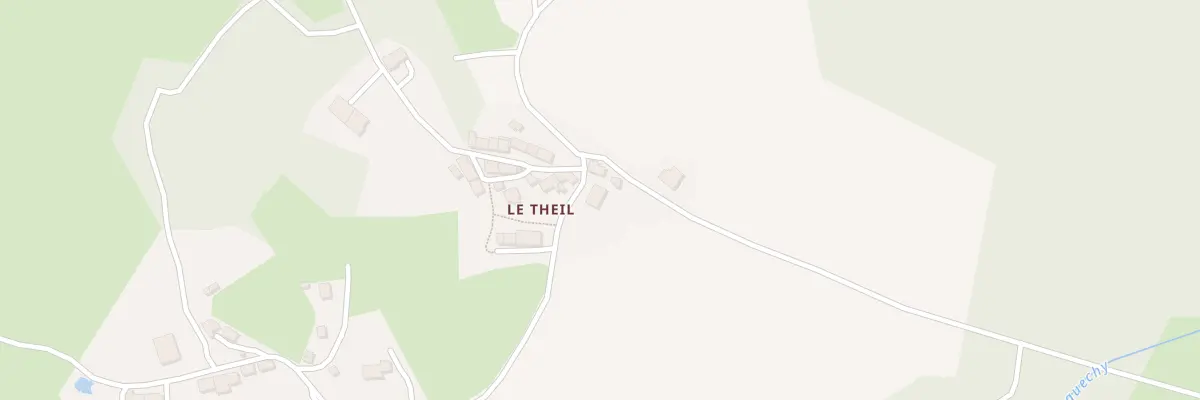 Plan du 5142 Le Theil à Lépinas