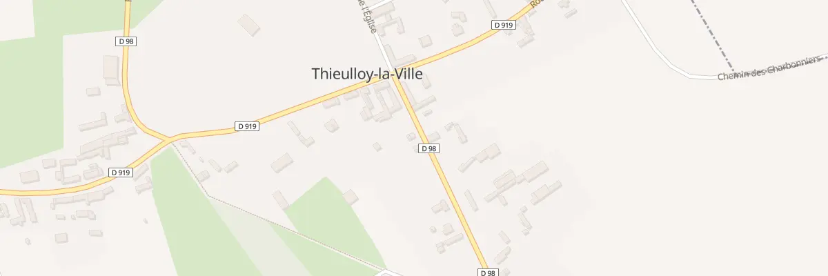 Plan du 6 Rue d’Equennes à Thieulloy-la-Ville