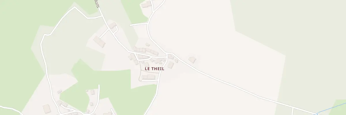 Plan du 5143 Le Theil à Lépinas