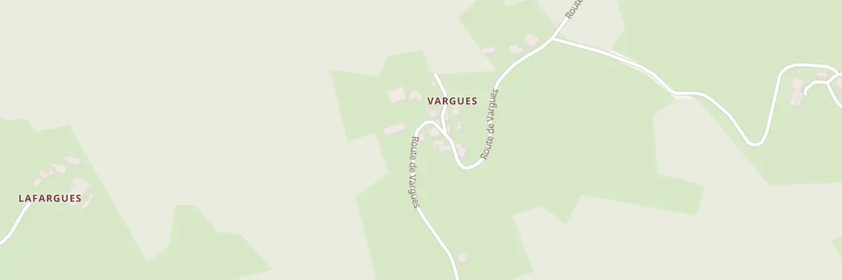 Plan du 306 Rte de Vargues à Bannes