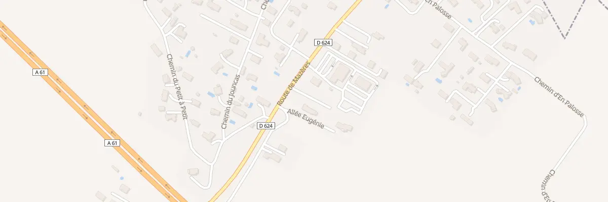 Plan du 15 Rte de Mazeres à Villeneuve-la-Comptal