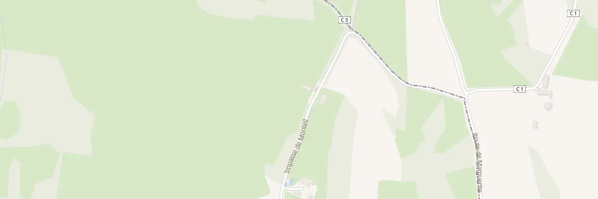 Plan du 5031F Monteil à Boussac
