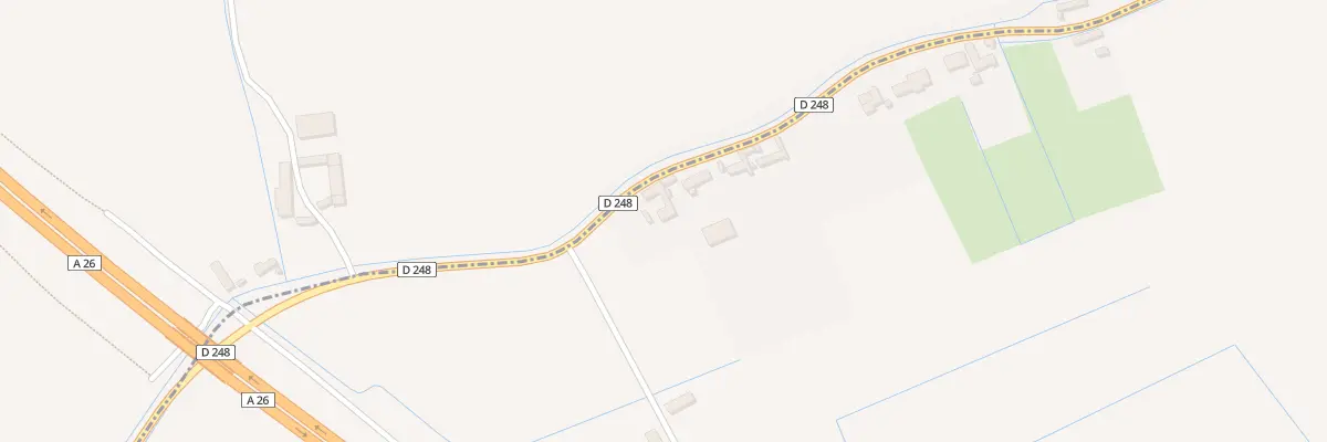 Plan du 802 Rue du Ventu d’Alembon aux Attaques