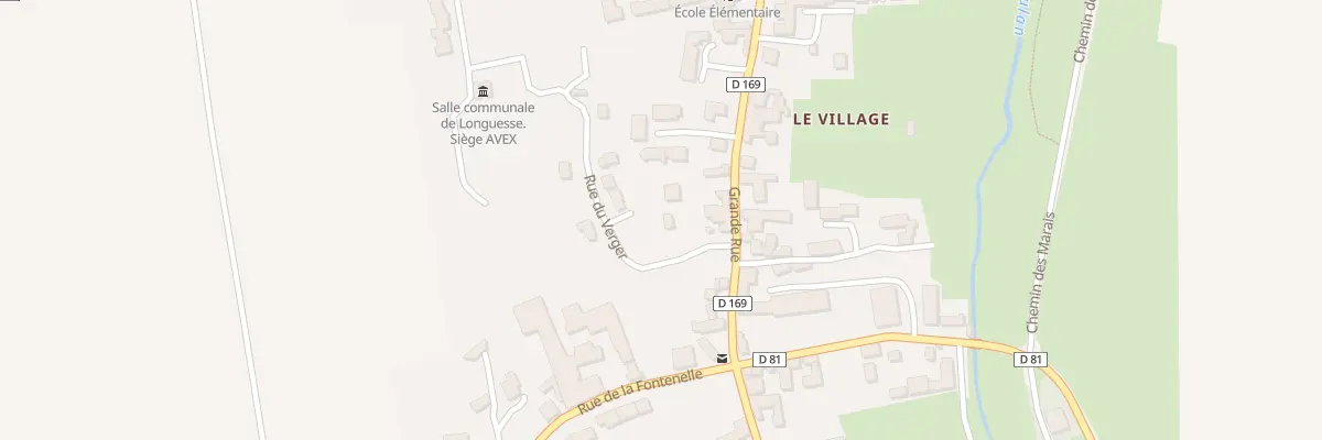 Plan du 22 Gr Grande Rue à Longuesse