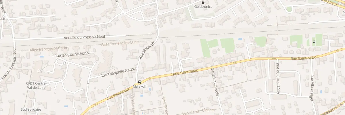 Plan du 85A Rue Saint-Marc à Orléans