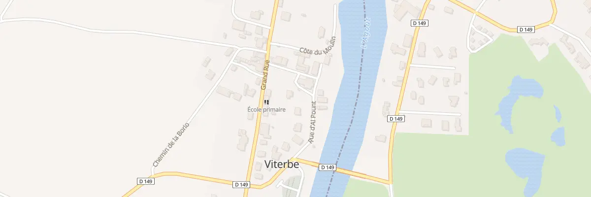 Plan du 3 Pl des Marronniers à Viterbe
