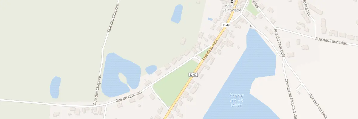 Plan du 8 Rue de l’Etiveau à Saint-Viâtre