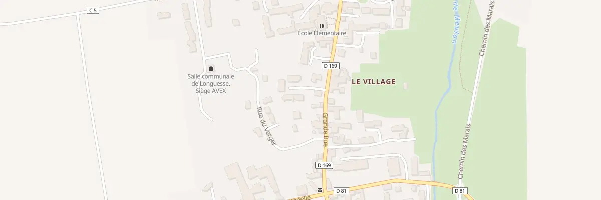 Plan du 1 Res Le Clos du Village à Longuesse