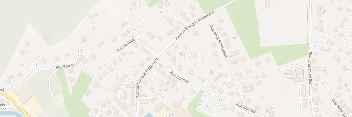 Plan du 22 Rue Bombal à Argentat-sur-Dordogne