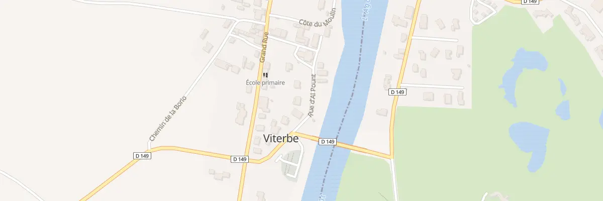 Plan du 3 Rue d’Al Pount à Viterbe