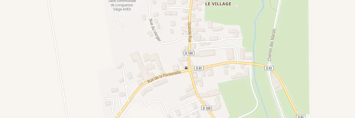 Plan du 34 Gr Grande Rue à Longuesse