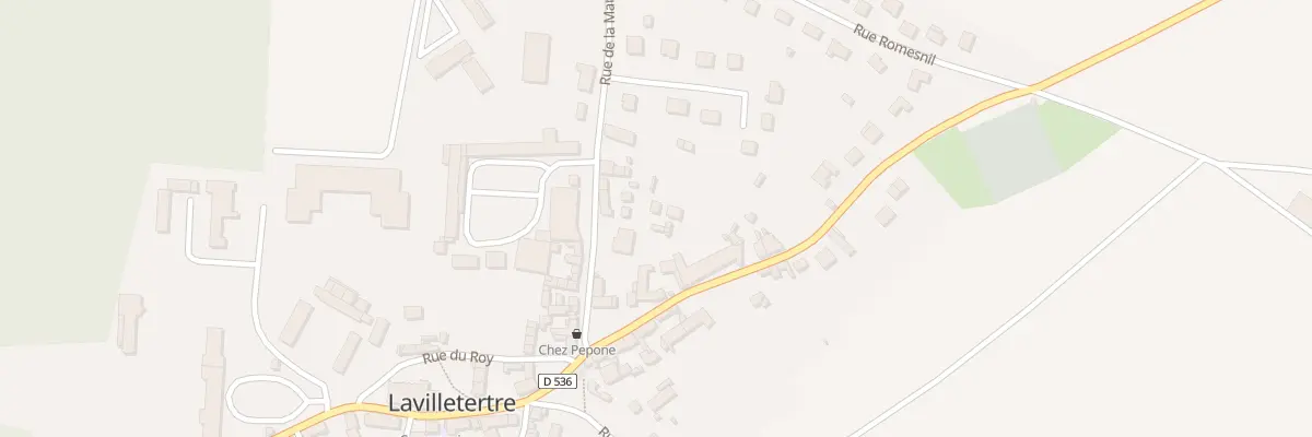 Plan du 7 Rue de la Mare à Lavilletertre