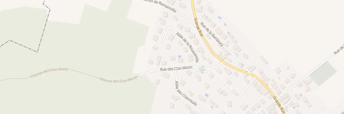 Plan du 5 Che des Clos Morin à Morainvilliers
