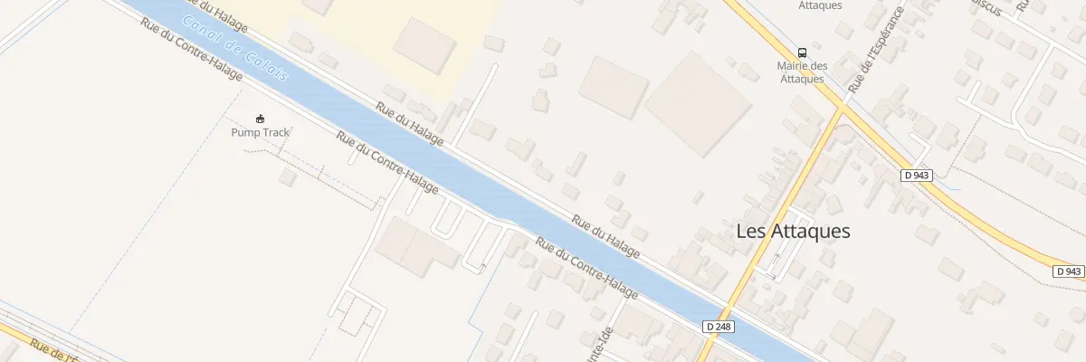 Plan du 509 Rue du Halage aux Attaques