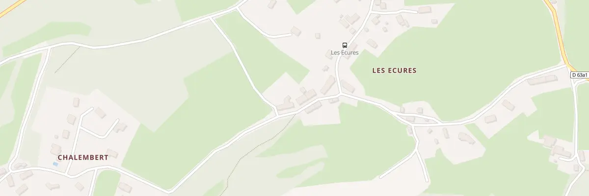 Plan du 9 Les Ecures à Glénic
