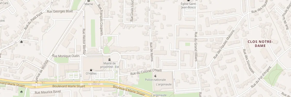 Plan du 9 Rue de Reims à Orléans