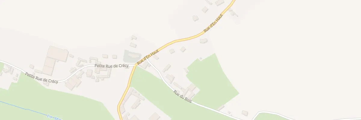 Plan du 7 Rue d’En Haut à Fontaine-sur-Maye