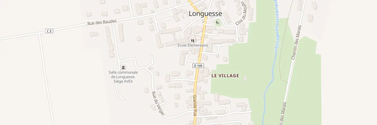 Plan du 18 Gr Grande Rue à Longuesse