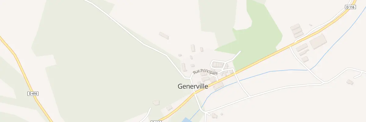Plan du 2 Rue Principale à Generville