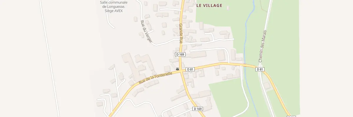 Plan du 30 Gr Grande Rue à Longuesse